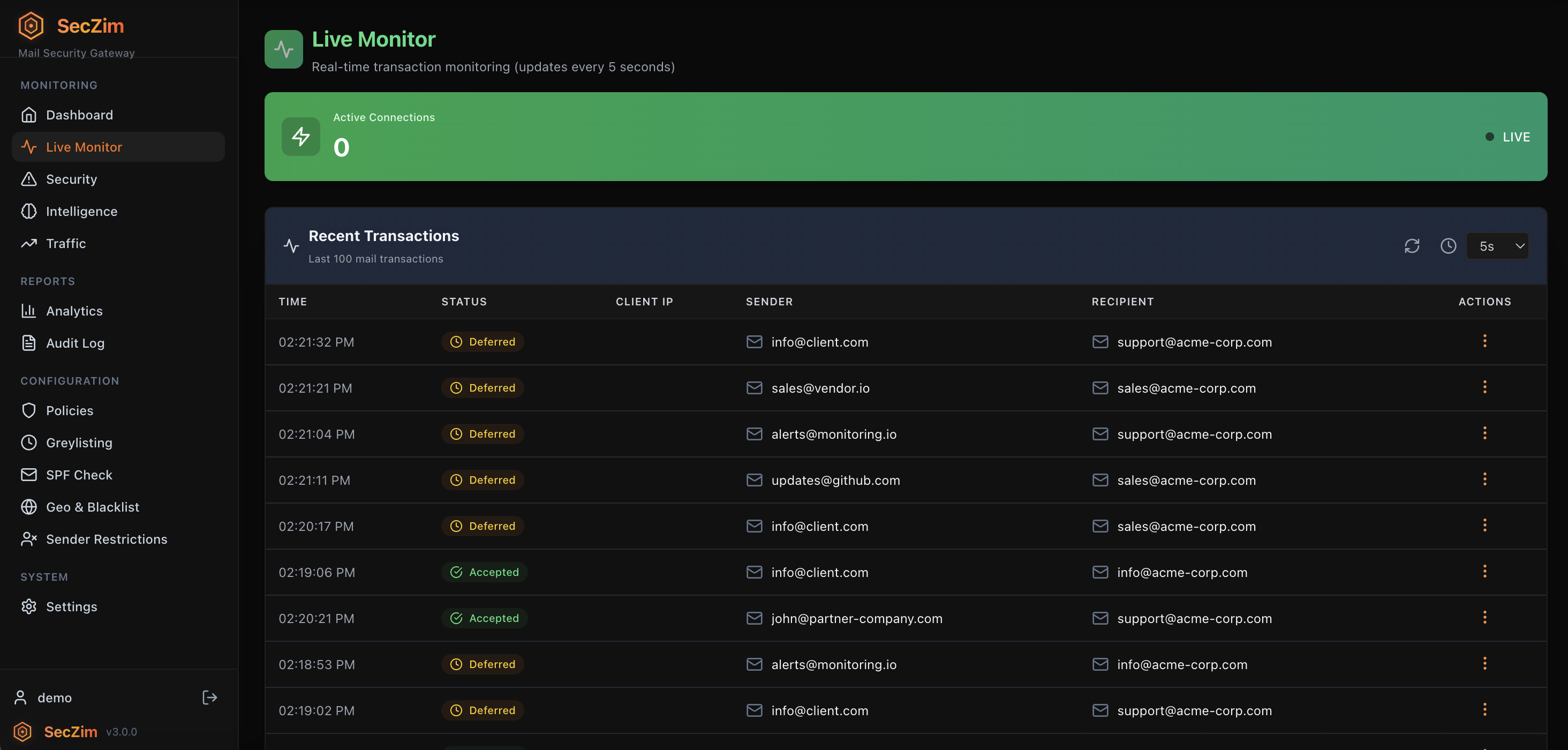 SecZim - Screenshot 4 showing product features and functionality