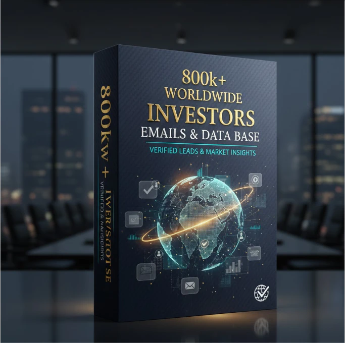 800k+ Worldwide Investors Emails