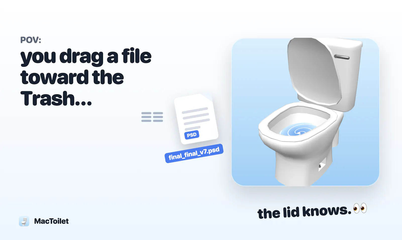 MacToilet — Your Mac's toilet screenshot 4