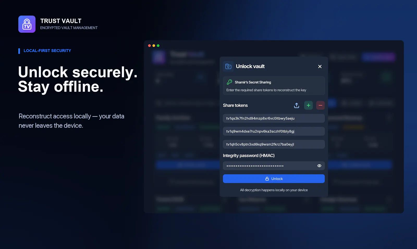 Trust Vault screenshot 4