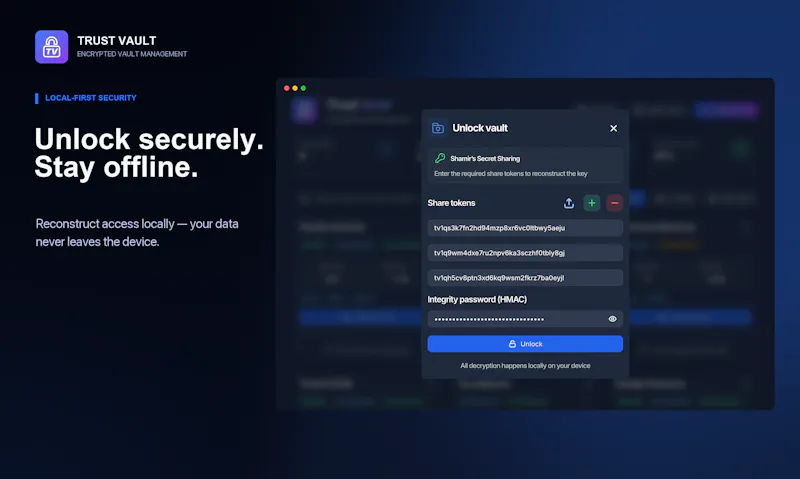 Trust Vault screenshot 4
