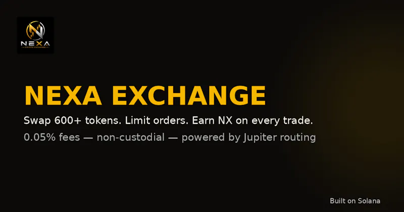 NEXA EXCHANGE screenshot 1