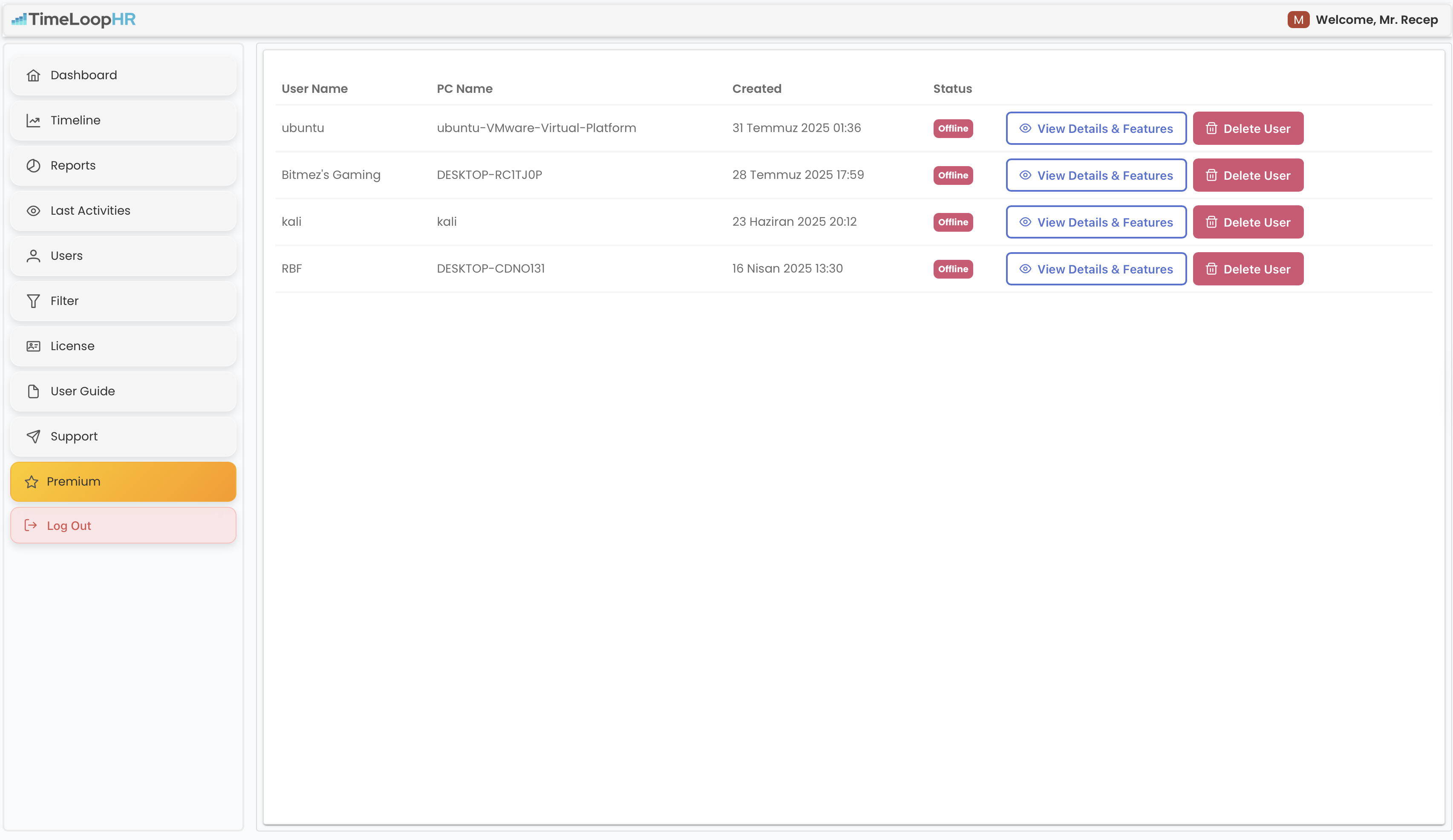 TimeloopHR gallery image