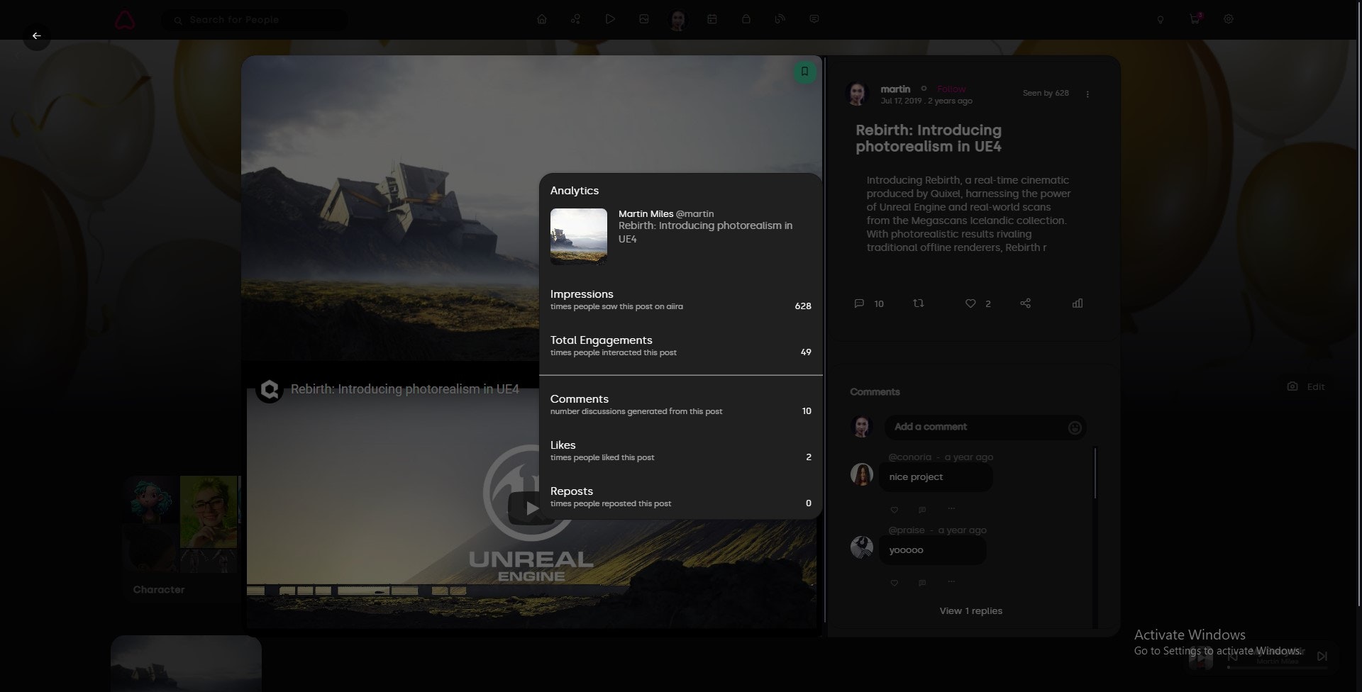 Aiira Social Platform gallery image