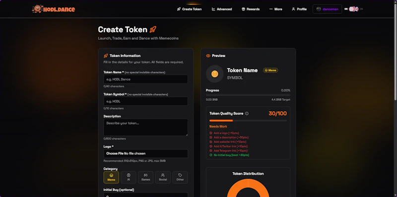 HODL.DANCE screenshot 2