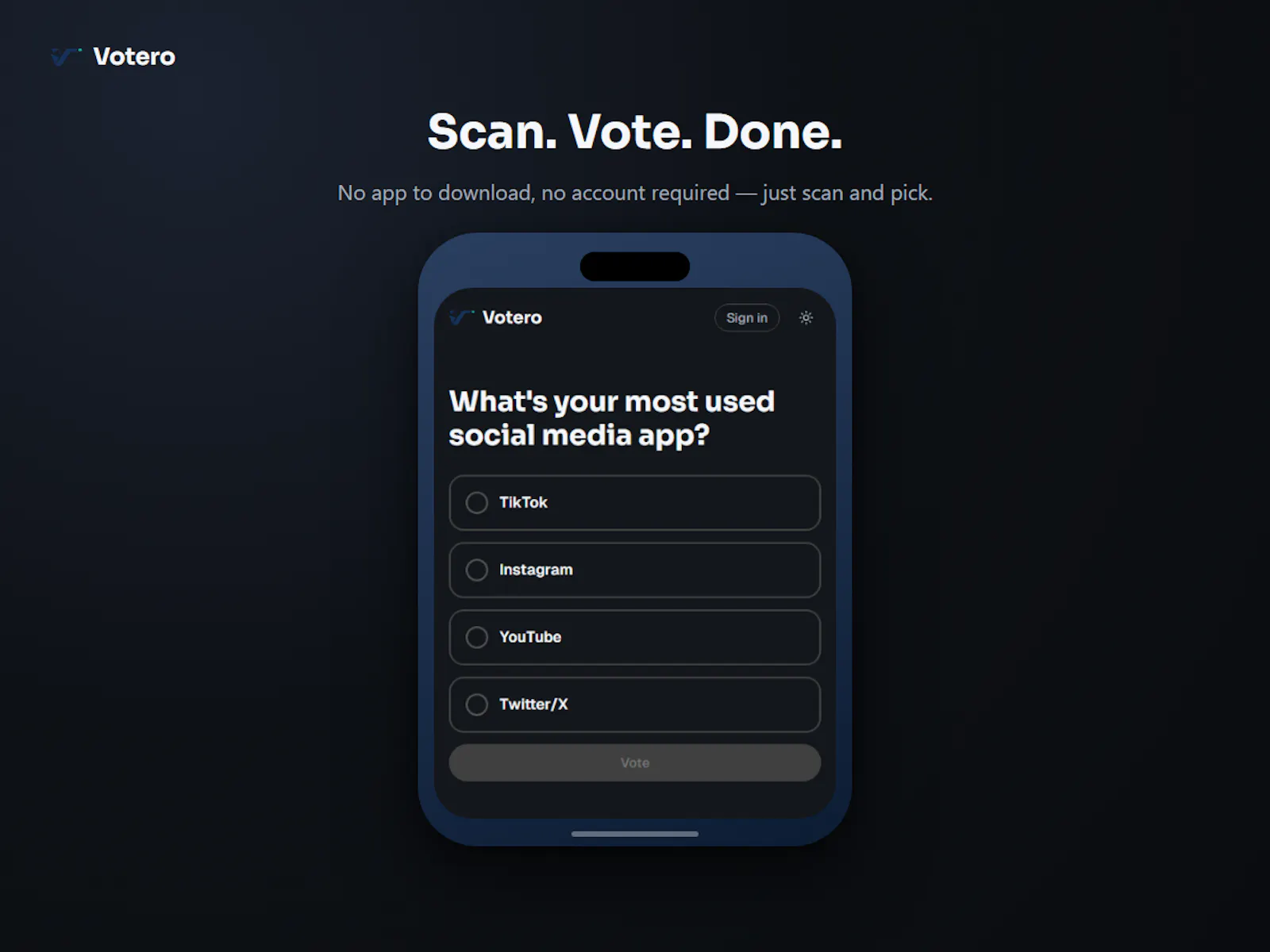 Votero screenshot 4