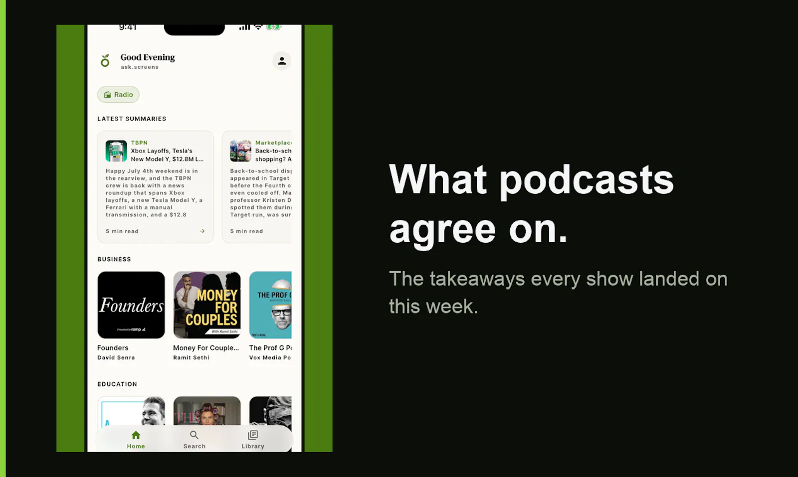 PodSized - Podcast Summaries screenshot 5