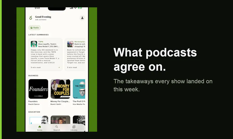 PodSized - Podcast Summaries screenshot 5