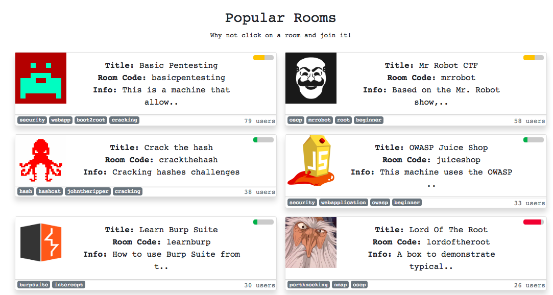 TryHackMe gallery image