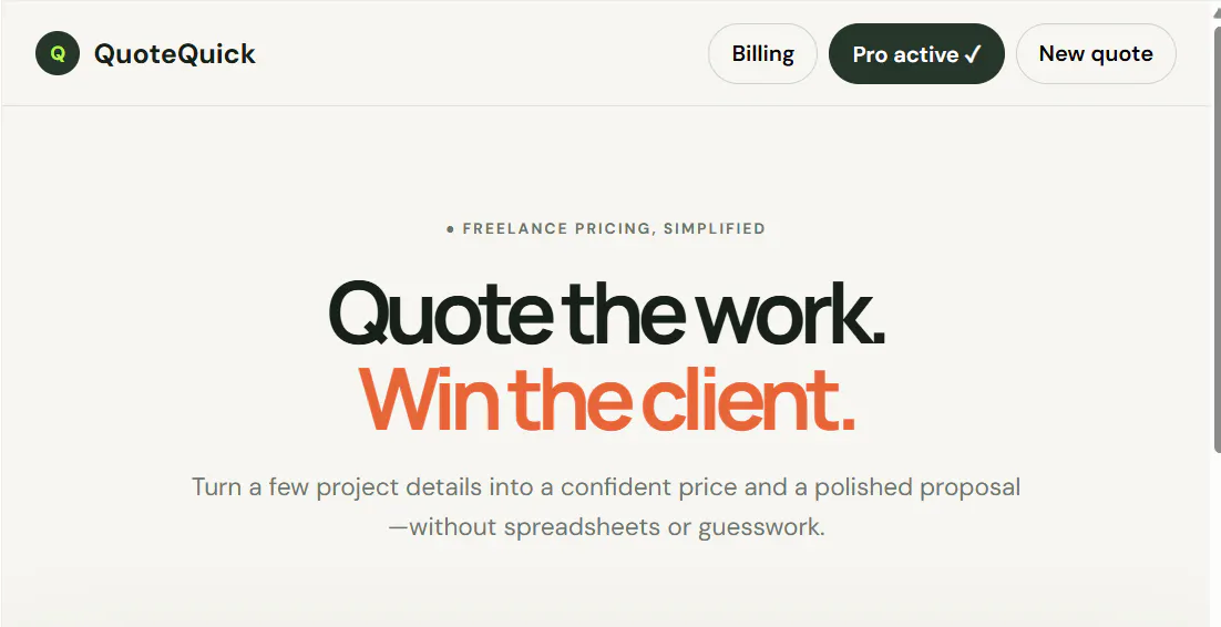 QuoteQuick  gallery image