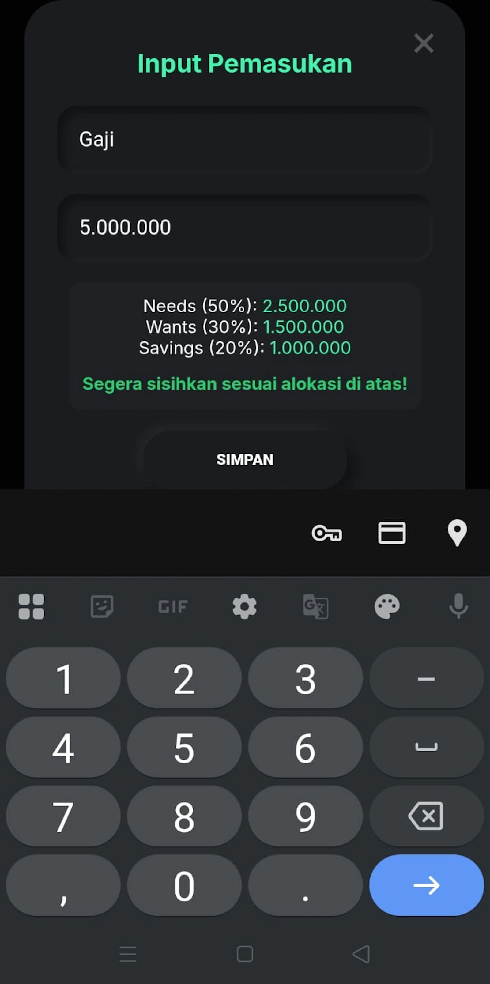 AturDuit screenshot 3