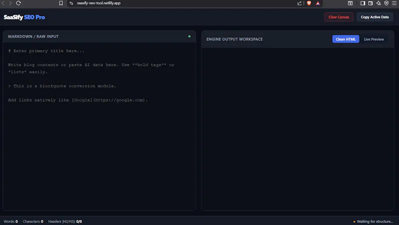 SaaSify SEO Pro screenshot 1