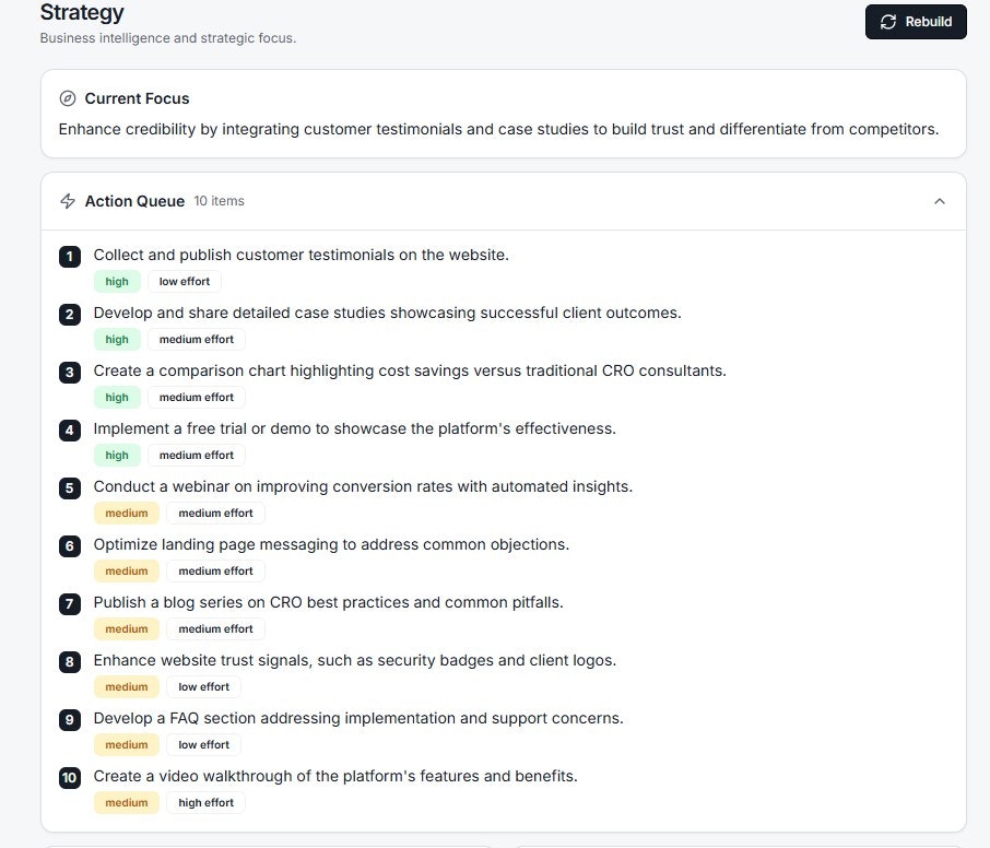 Webwatcha - Screenshot 3 showing product features and functionality