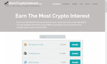 Earn Crypto Interest gallery image