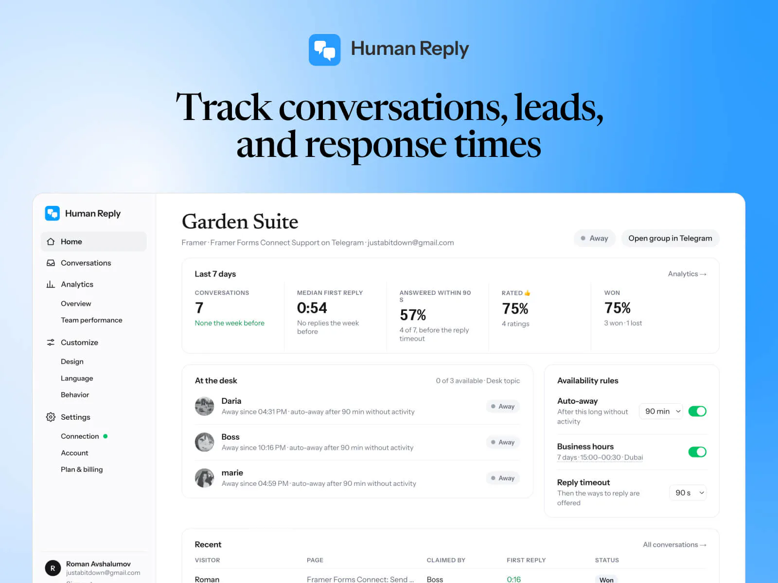 Human Reply gallery image