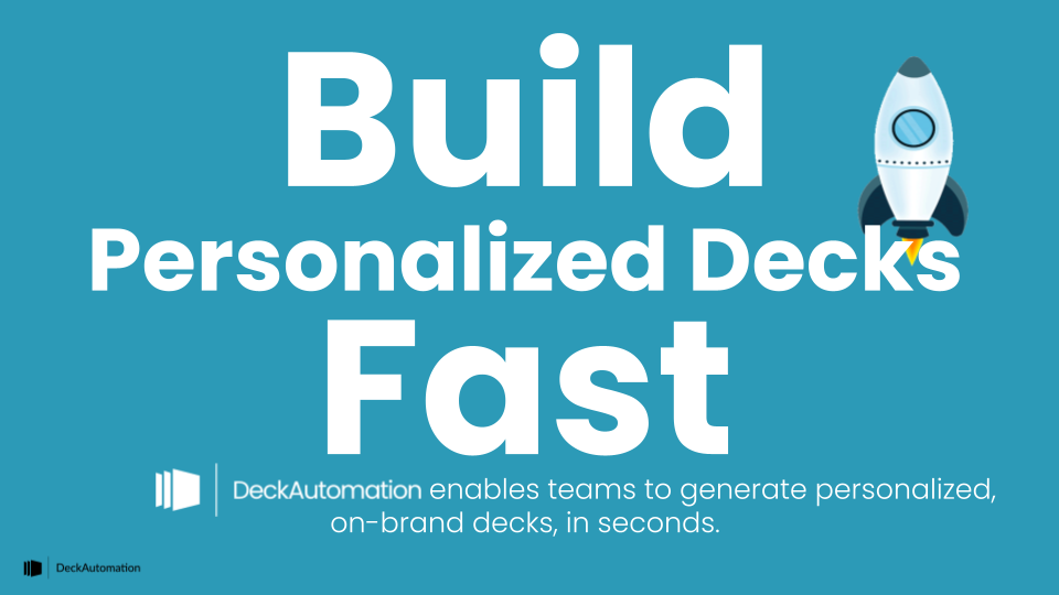 Mídia 1 de Deckautomation - Permite gerar decks consistentes na marca em segundos