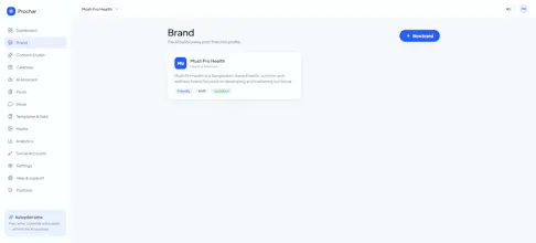Prochar ā AI Social Media Autopilot gallery image