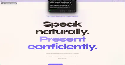OpenTeleprompter V3 gallery image