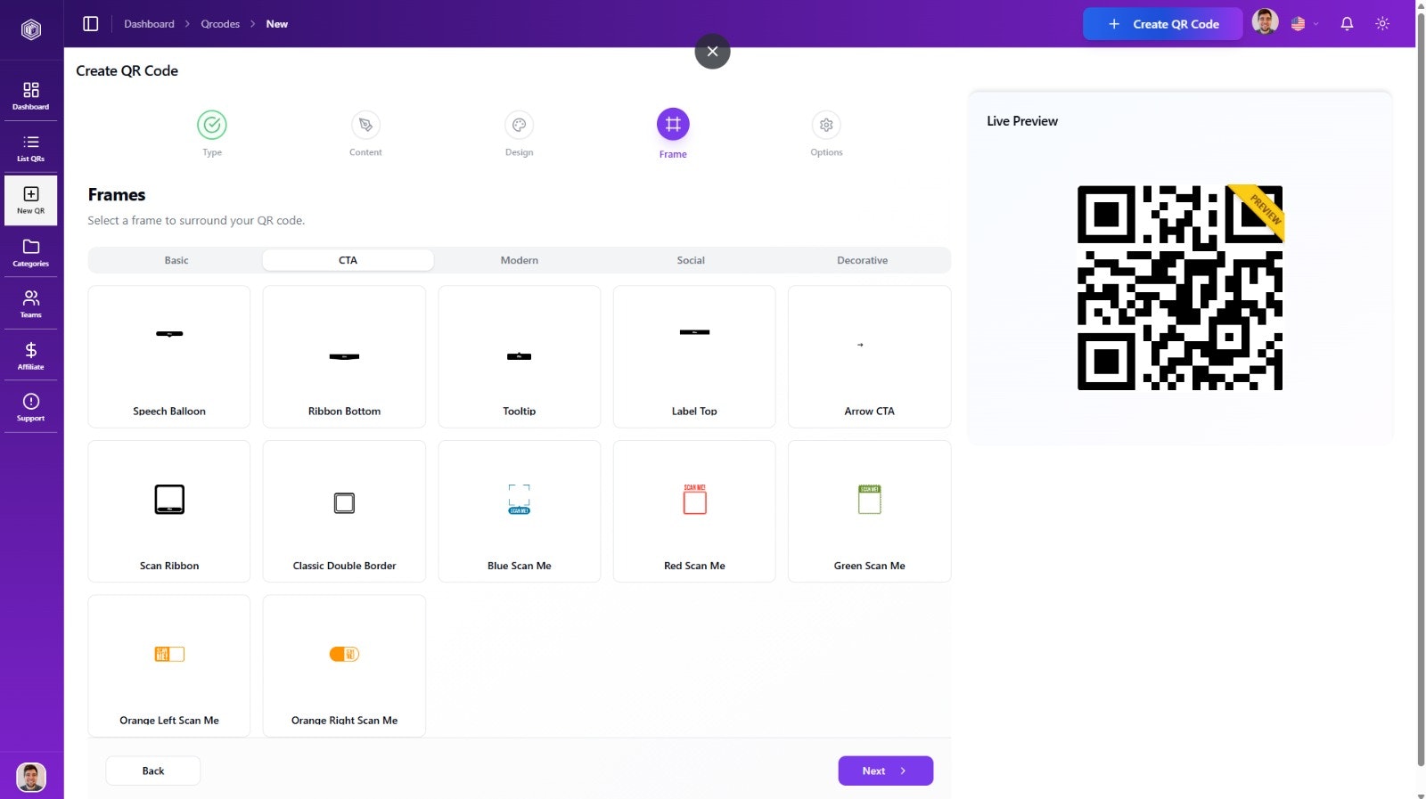 QR Smart Code (v2) - Screenshot 4 showing product features and functionality