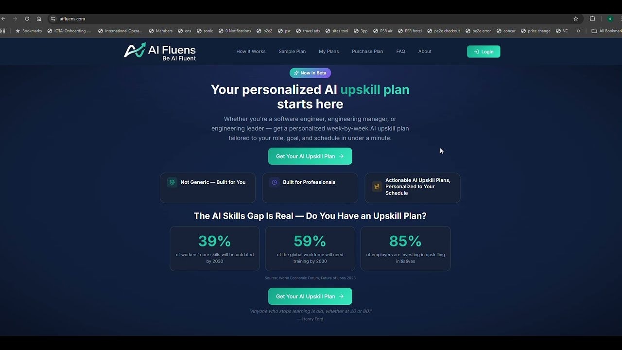 AI upskill plan tailored to your role gallery image