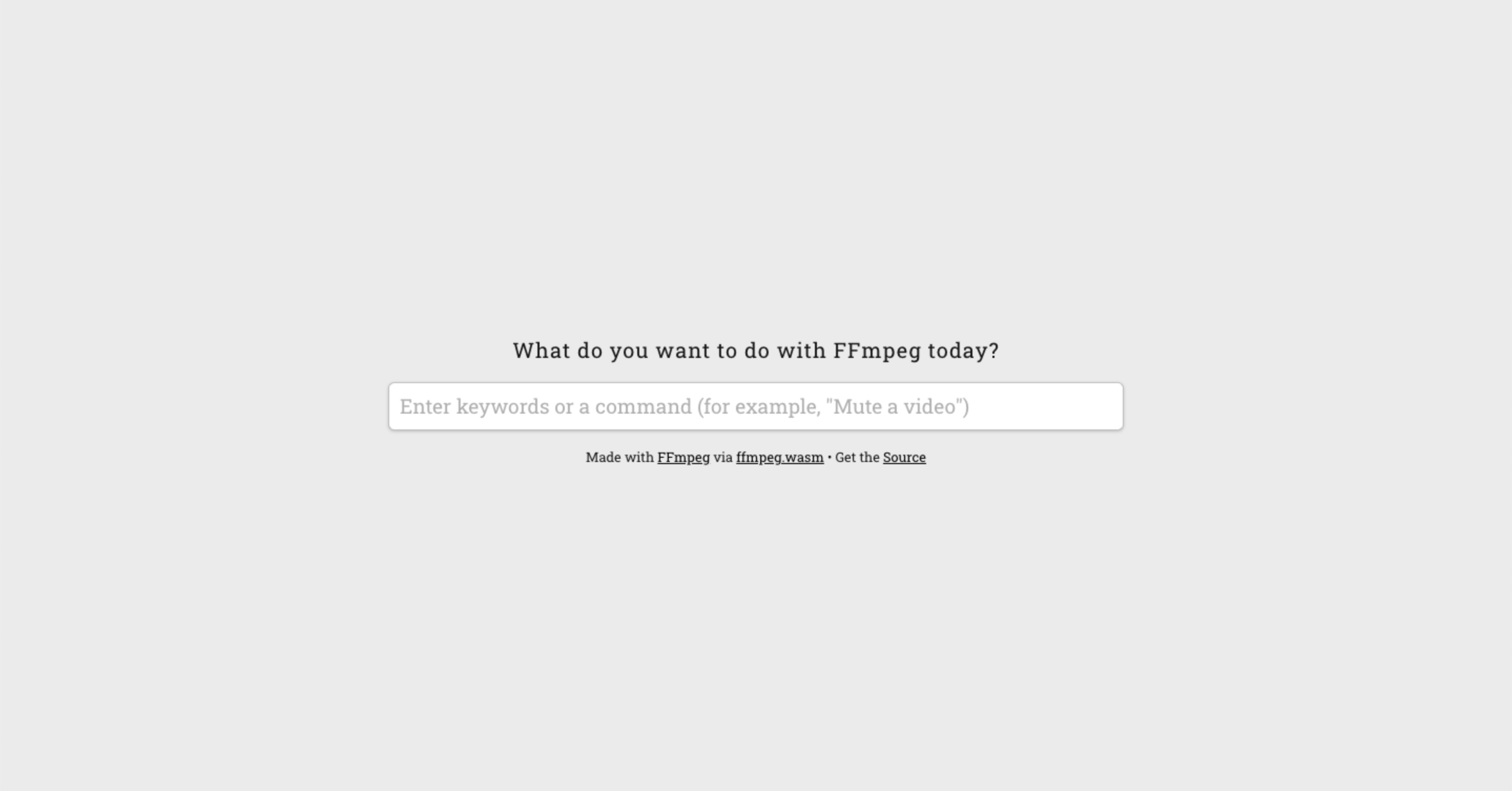 FFmpeg.app - अपने ब्राउज़र में FFMPEG का उपयोग करके वीडियो और ऑडियो को एनकोड करें। मीडिया 3