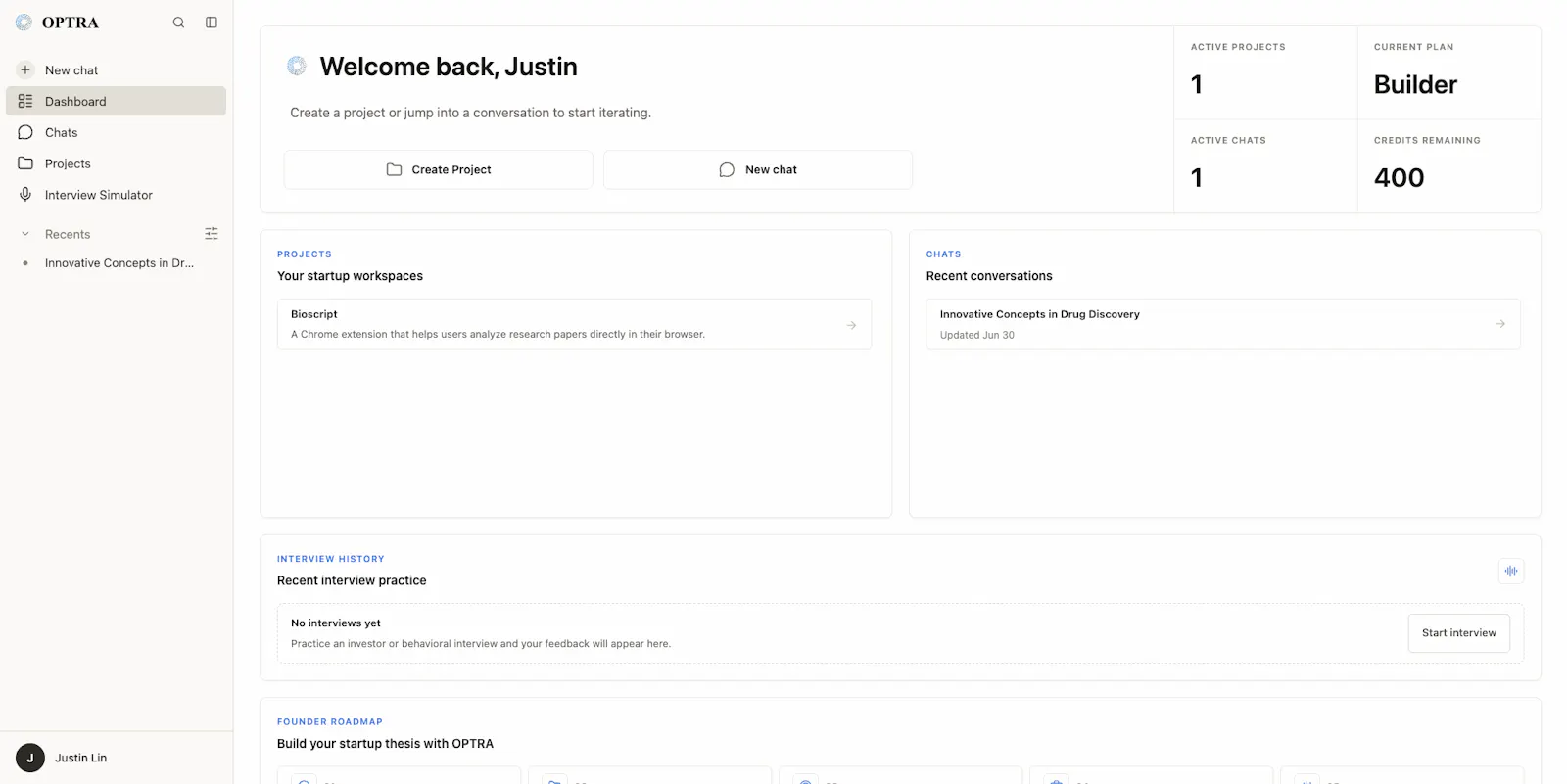 OPTRA for Startups screenshot 2
