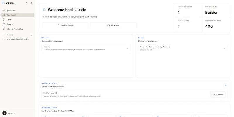 OPTRA for Startups screenshot 2