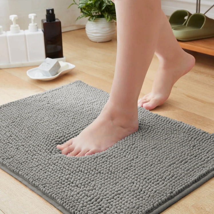 Non Slip Bath Mat Soft Chenille gallery image