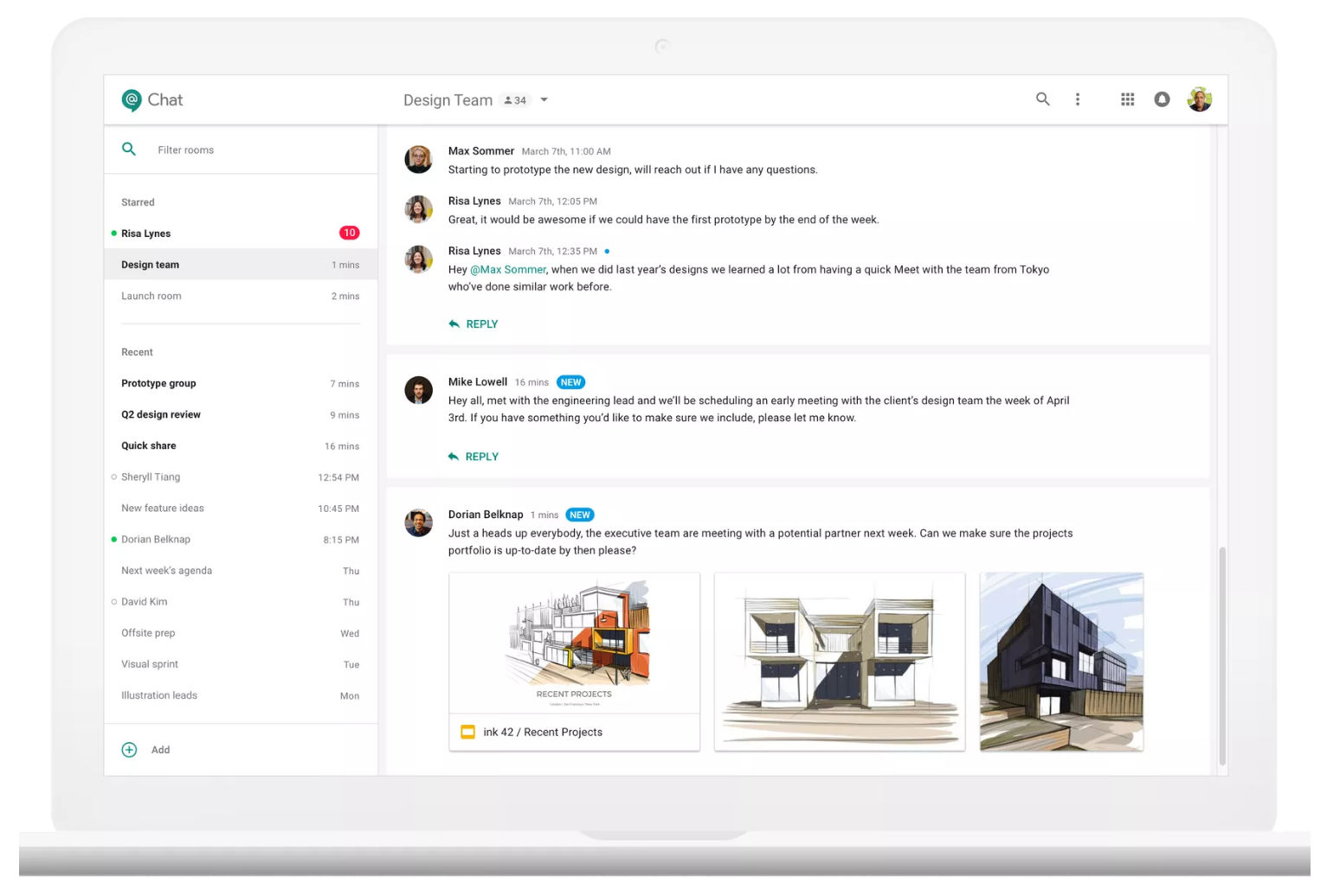 Hangouts Chat by Google (Early Access) gallery image