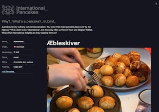 International Pancakes ◎ ☰ ⟁ ⊞ ◎ ☰ ⟁ ⊞ gallery image