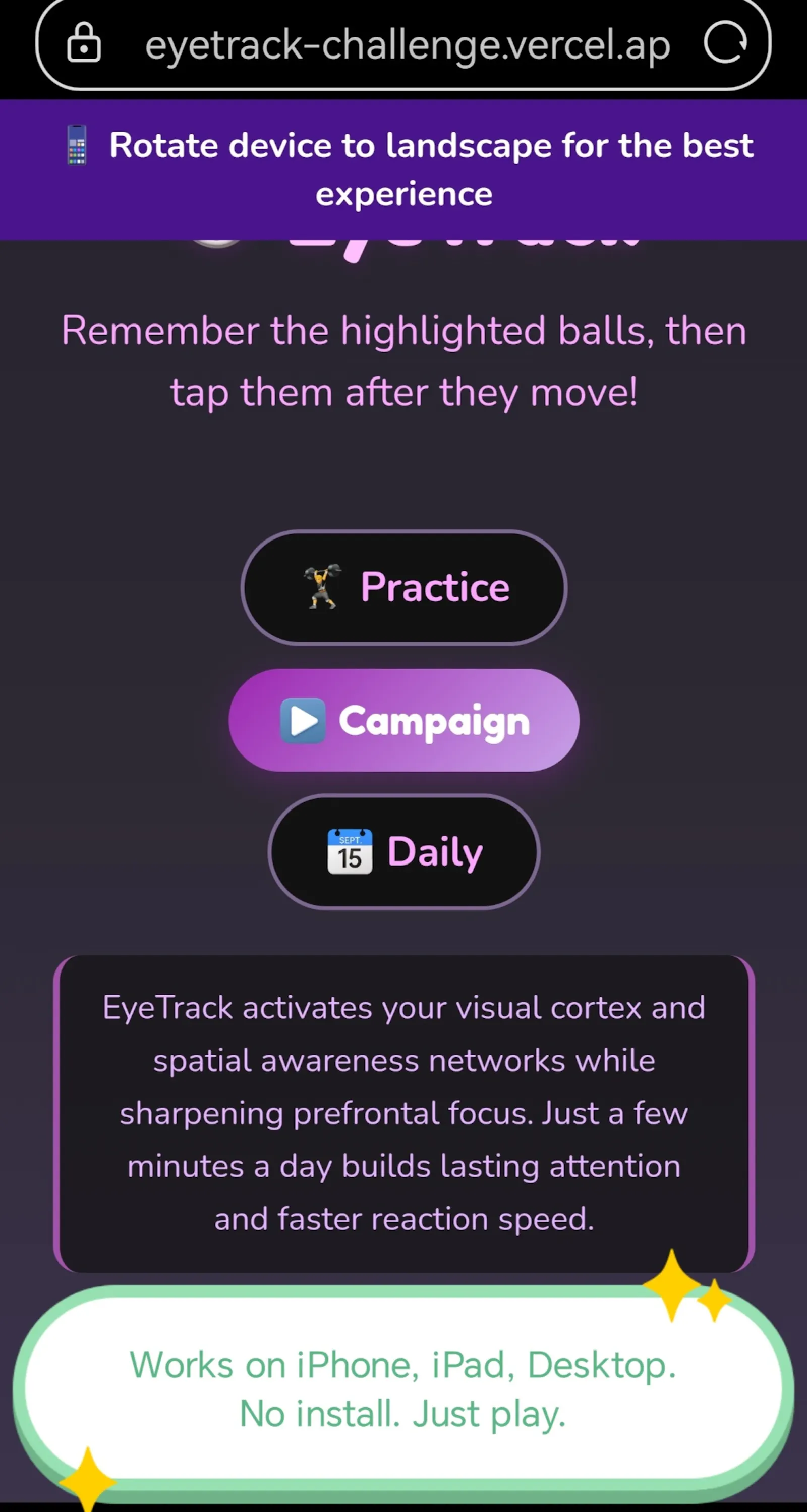 EyeTrack screenshot 4