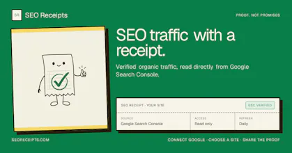SEO Receipts gallery image