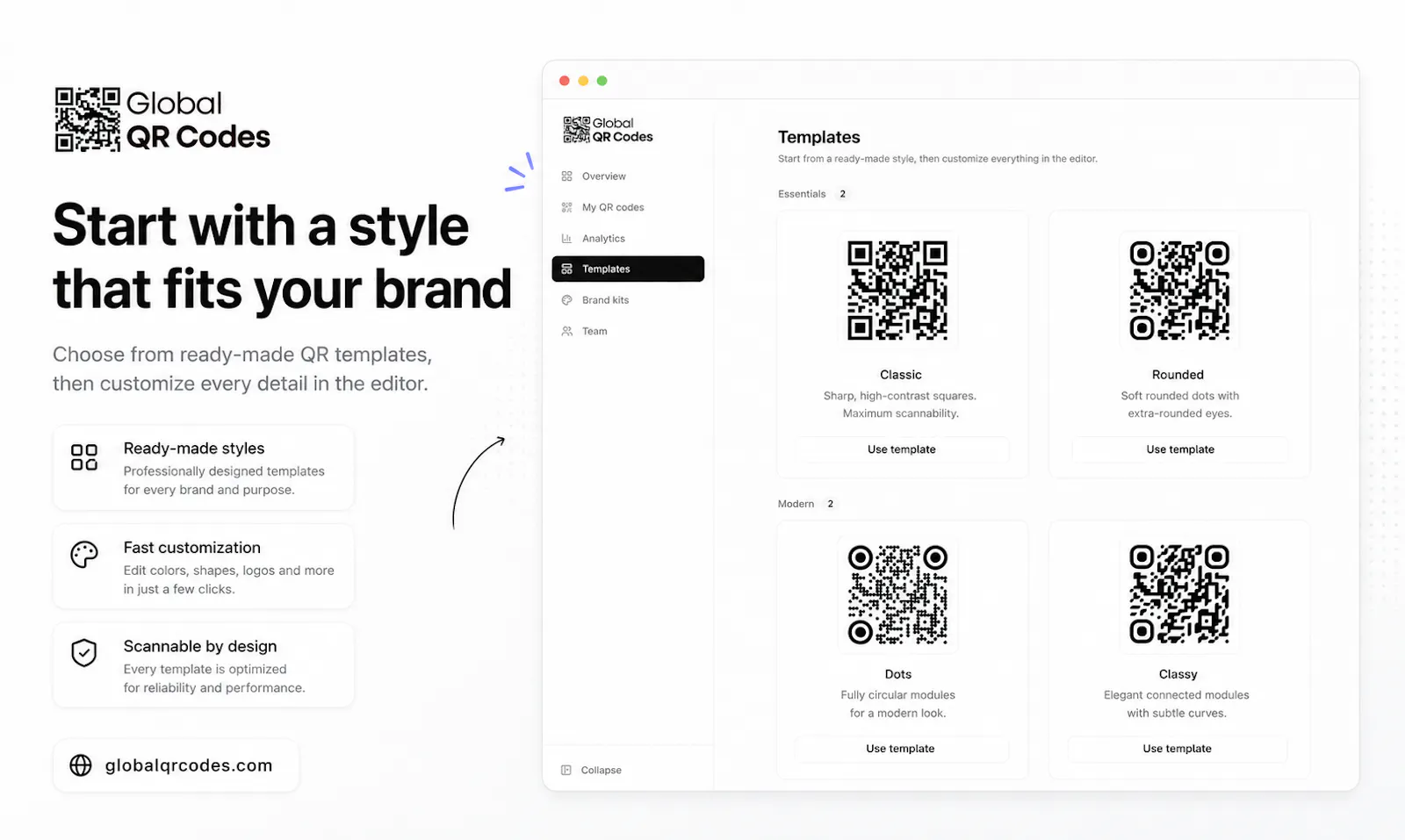 Global QR Codes screenshot 3