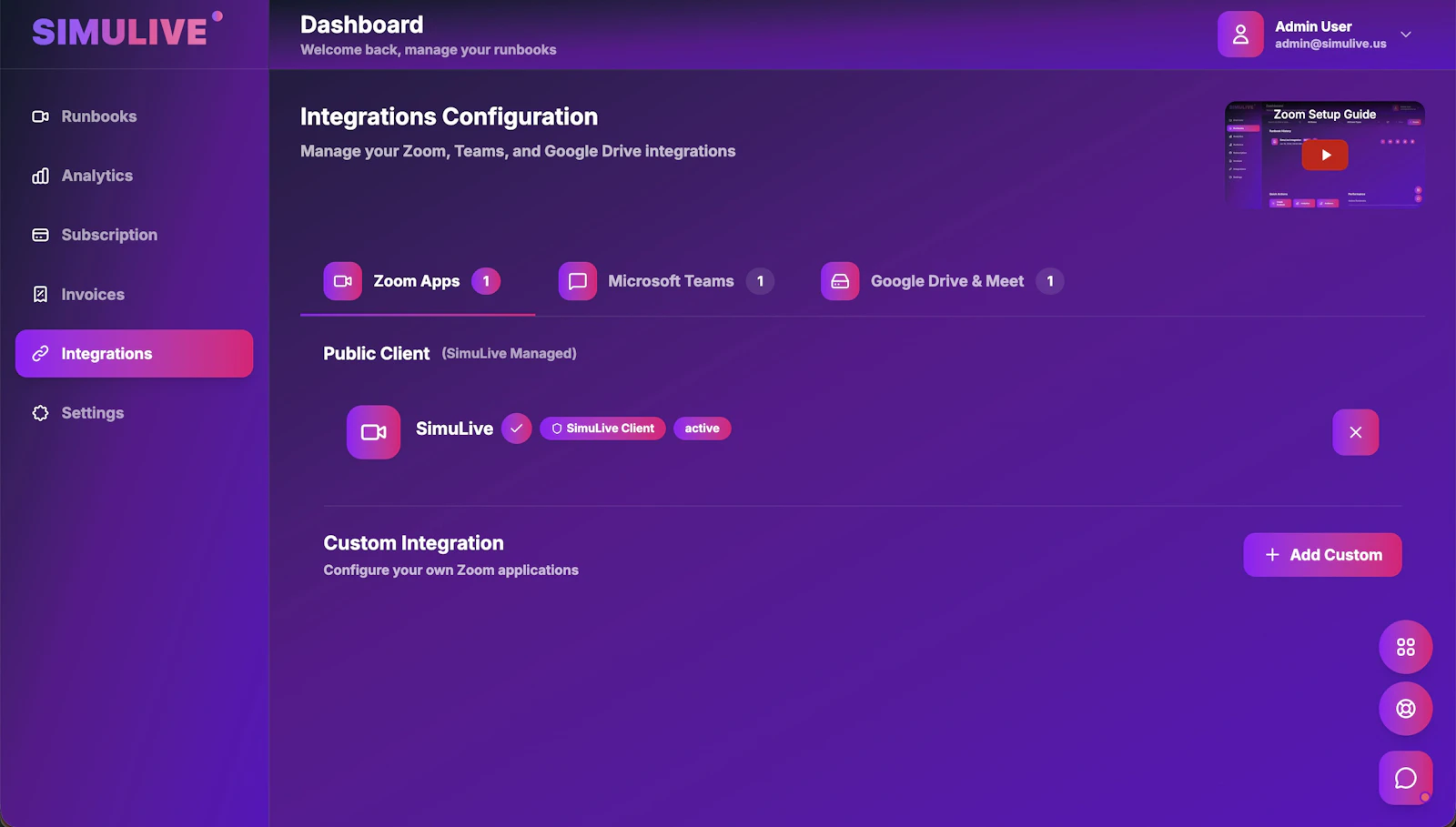 SimuLive screenshot 4