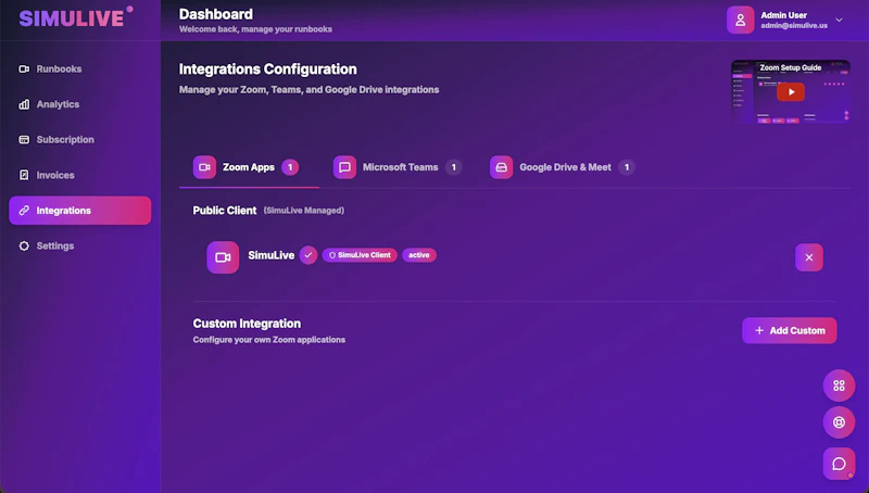 SimuLive screenshot 4