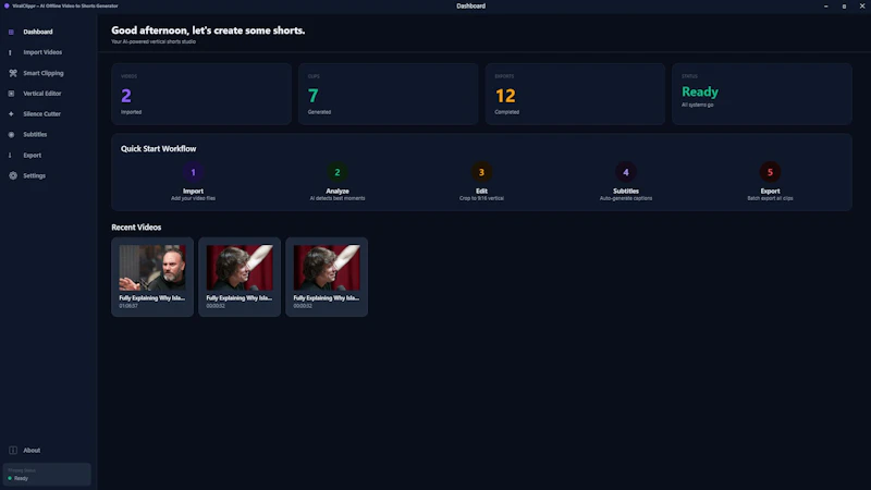 ViralClippr screenshot 2