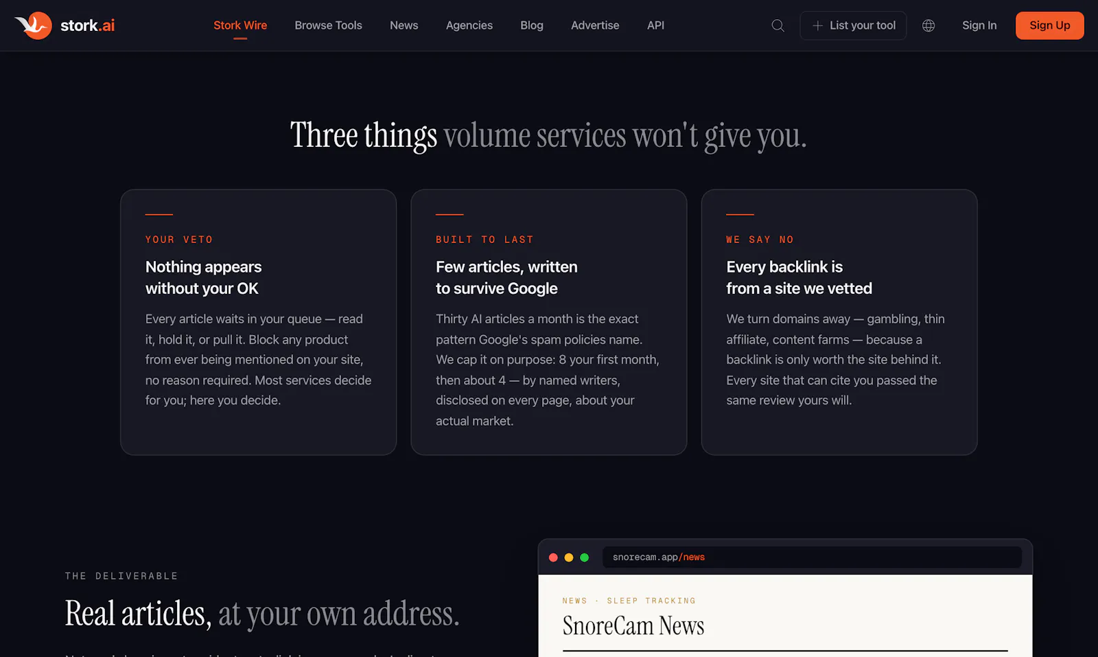 Stork Wire screenshot 3