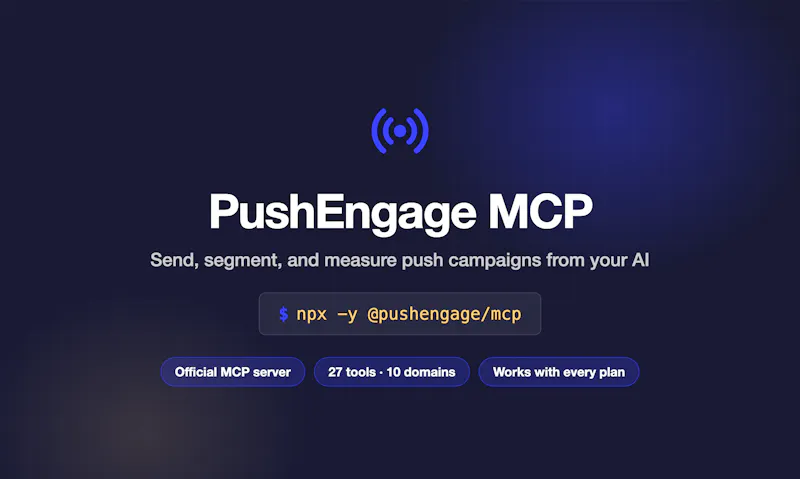 PushEngage MCP screenshot 3