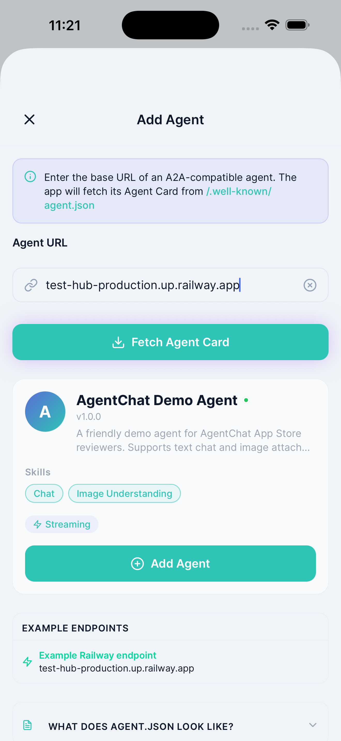 Agent Chat Hub gallery image
