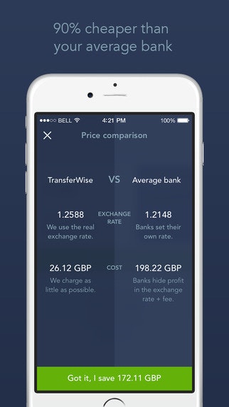 TransferWise gallery image