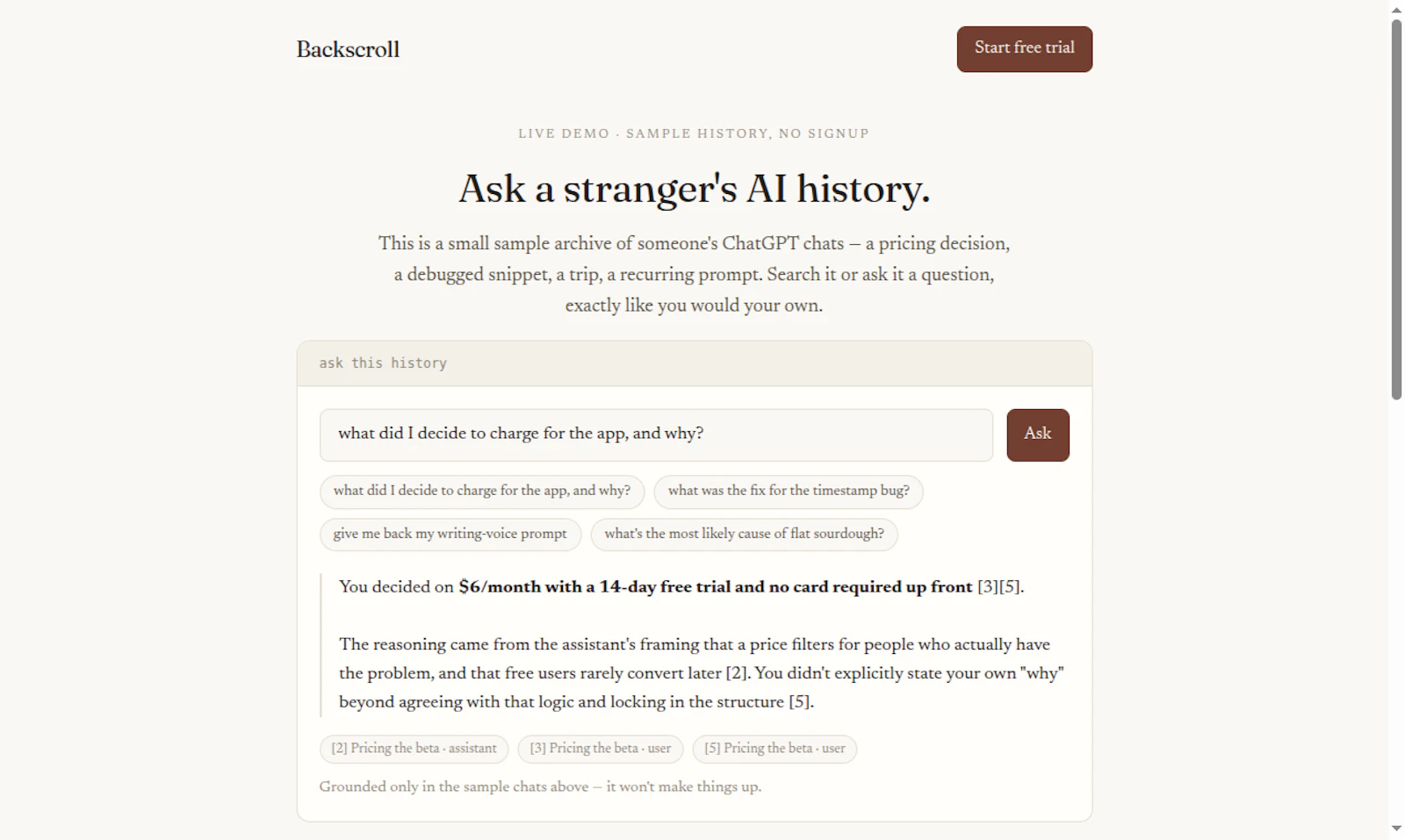 Backscroll screenshot 2