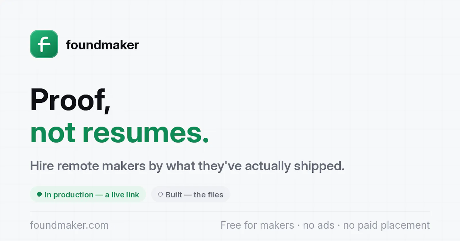 foundmaker screenshot 1