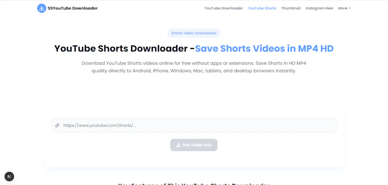 SSYouTube Downloader screenshot 2
