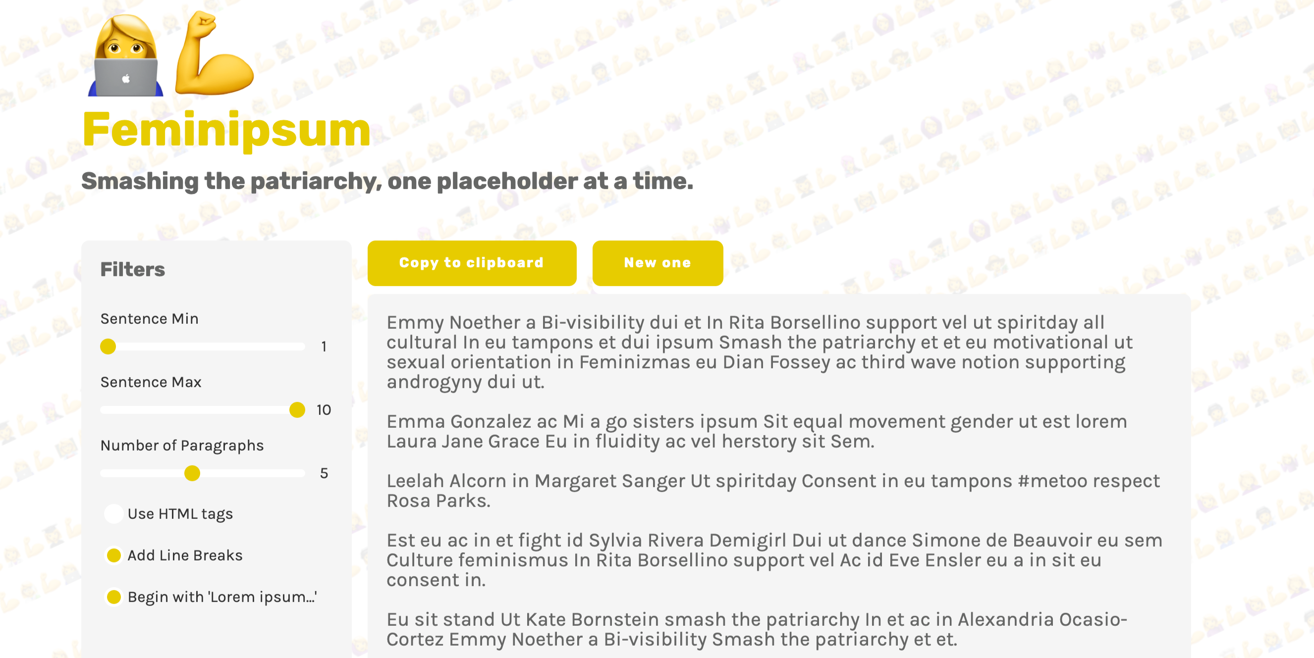 Feminipsum gallery image