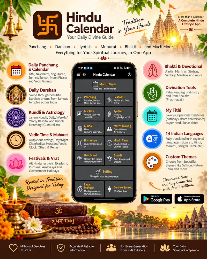 Hindu Calendar - Panchang screenshot 3
