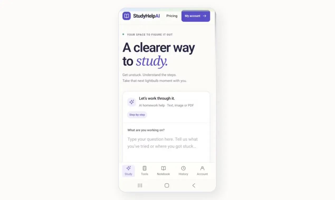 StudyHelpAI gallery image