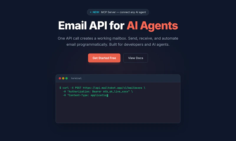 Mailto.Bot screenshot 2