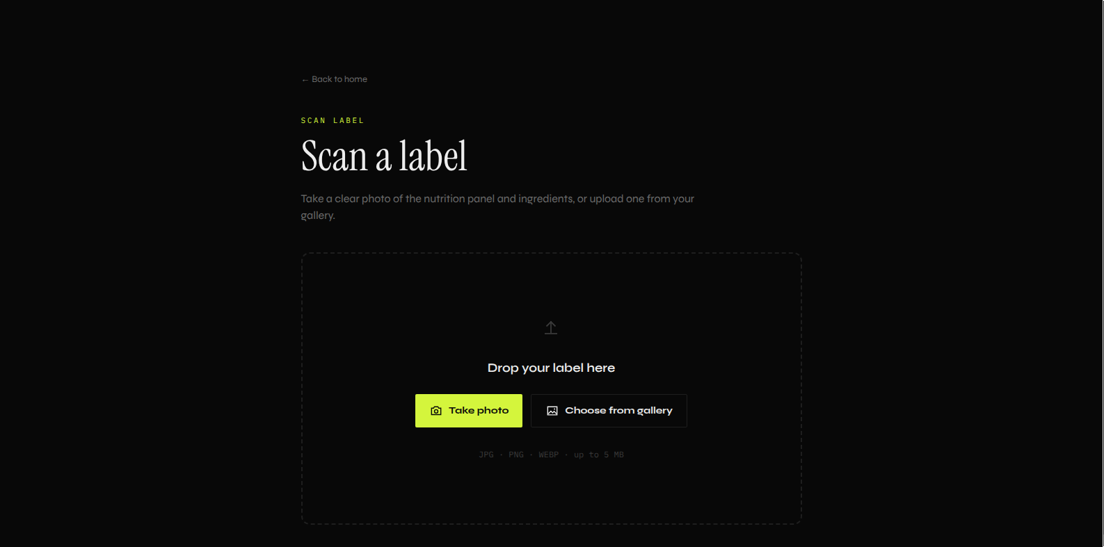 LabelLens gallery image