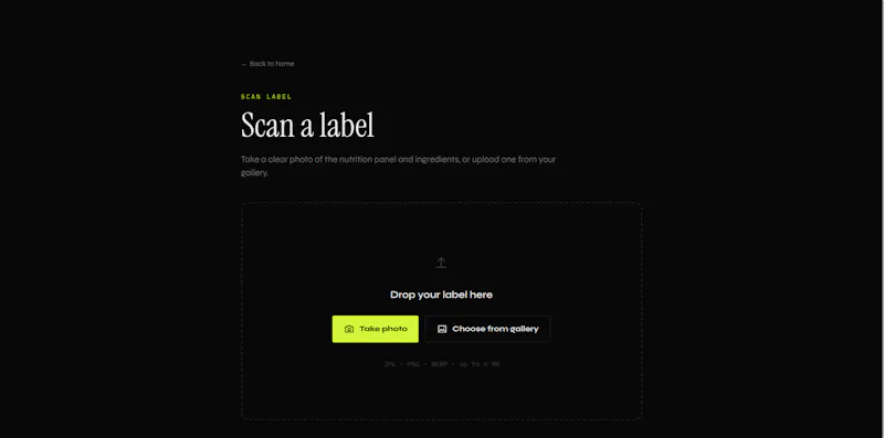 LabelLens screenshot 2