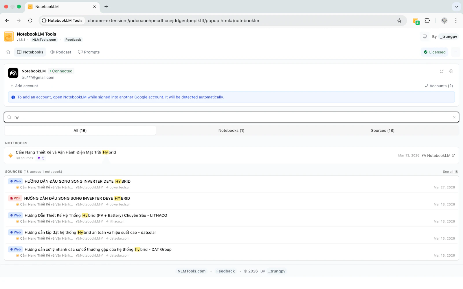NotebookLM Tools screenshot 6
